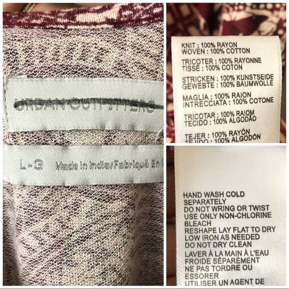 Urban Outfitters Floral Halter knit tank top Large - Picture 3 of 3